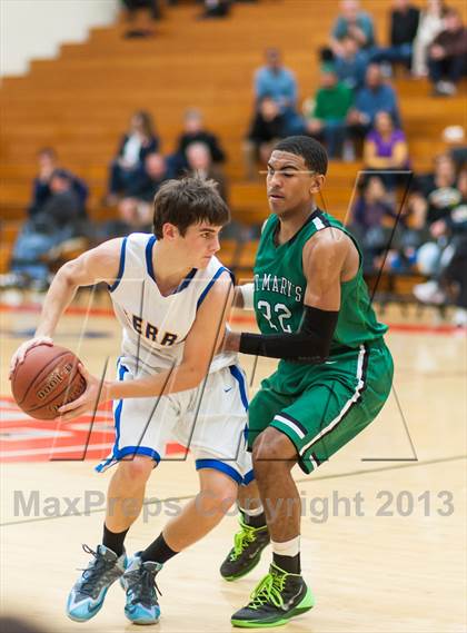 Thumbnail 1 in St. Mary's vs. Serra (Catholic School Winter Classic) photogallery.