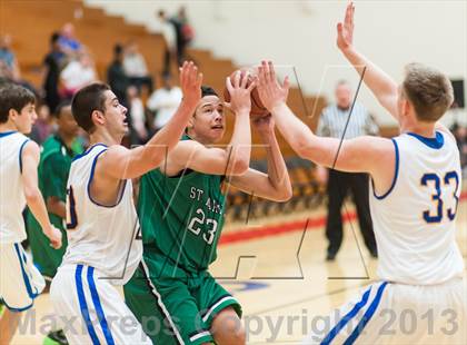 Thumbnail 1 in St. Mary's vs. Serra (Catholic School Winter Classic) photogallery.