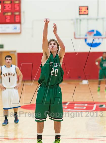 Thumbnail 3 in St. Mary's vs. Serra (Catholic School Winter Classic) photogallery.