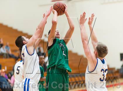 Thumbnail 2 in St. Mary's vs. Serra (Catholic School Winter Classic) photogallery.