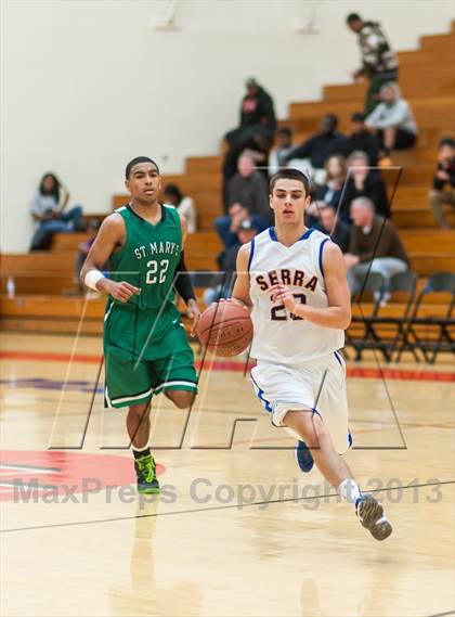 Thumbnail 3 in St. Mary's vs. Serra (Catholic School Winter Classic) photogallery.
