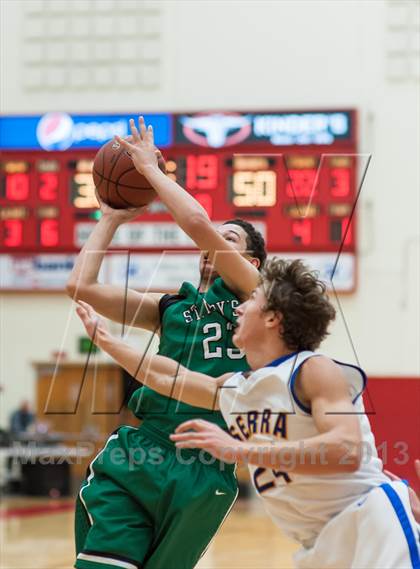 Thumbnail 1 in St. Mary's vs. Serra (Catholic School Winter Classic) photogallery.