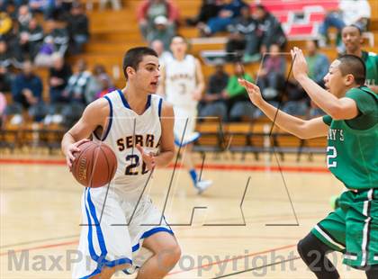 Thumbnail 3 in St. Mary's vs. Serra (Catholic School Winter Classic) photogallery.