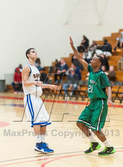 Thumbnail 2 in St. Mary's vs. Serra (Catholic School Winter Classic) photogallery.