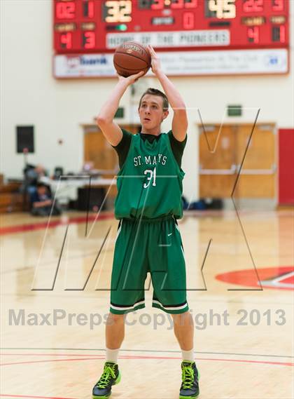 Thumbnail 3 in St. Mary's vs. Serra (Catholic School Winter Classic) photogallery.