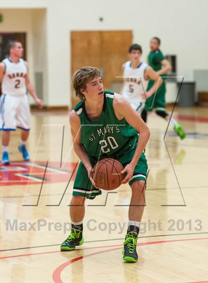 Thumbnail 2 in St. Mary's vs. Serra (Catholic School Winter Classic) photogallery.