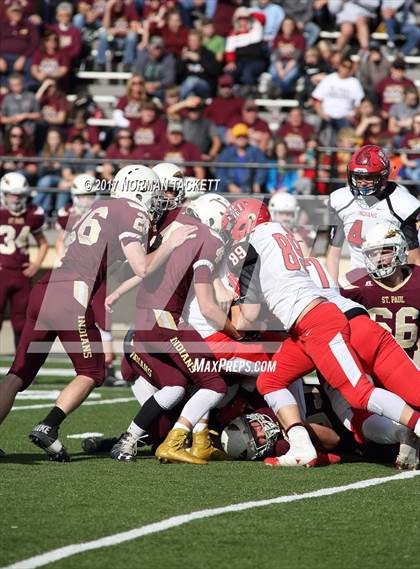 Thumbnail 3 in Hoxie vs St. Paul (KSHSAA 8M D1 Final) photogallery.