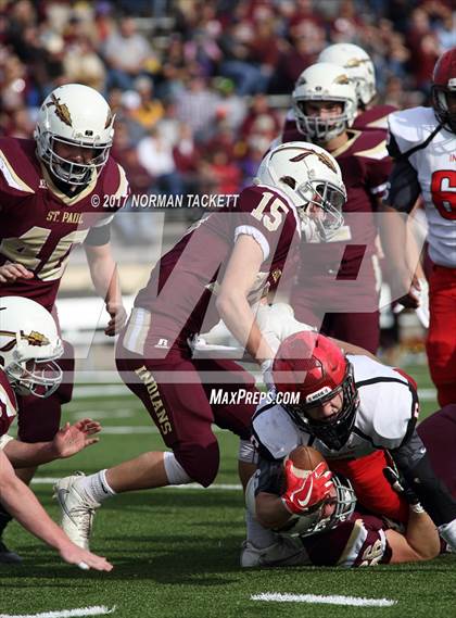 Thumbnail 3 in Hoxie vs St. Paul (KSHSAA 8M D1 Final) photogallery.