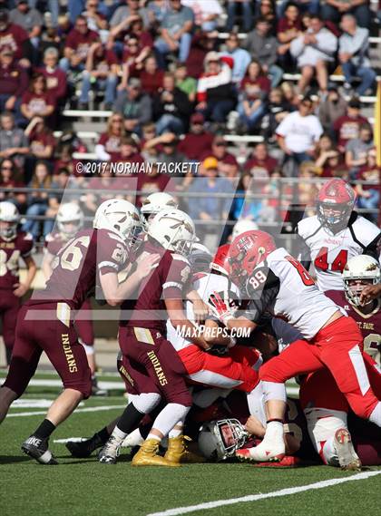 Thumbnail 2 in Hoxie vs St. Paul (KSHSAA 8M D1 Final) photogallery.