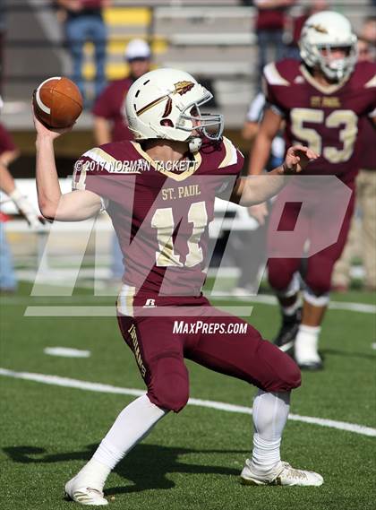 Thumbnail 3 in Hoxie vs St. Paul (KSHSAA 8M D1 Final) photogallery.