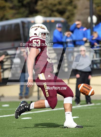 Thumbnail 2 in Hoxie vs St. Paul (KSHSAA 8M D1 Final) photogallery.