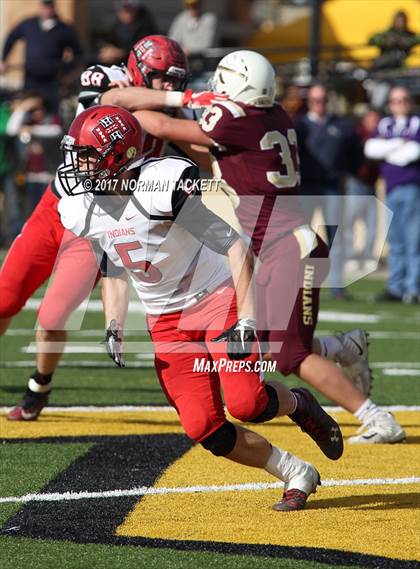 Thumbnail 3 in Hoxie vs St. Paul (KSHSAA 8M D1 Final) photogallery.