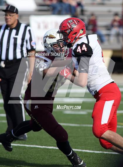 Thumbnail 2 in Hoxie vs St. Paul (KSHSAA 8M D1 Final) photogallery.