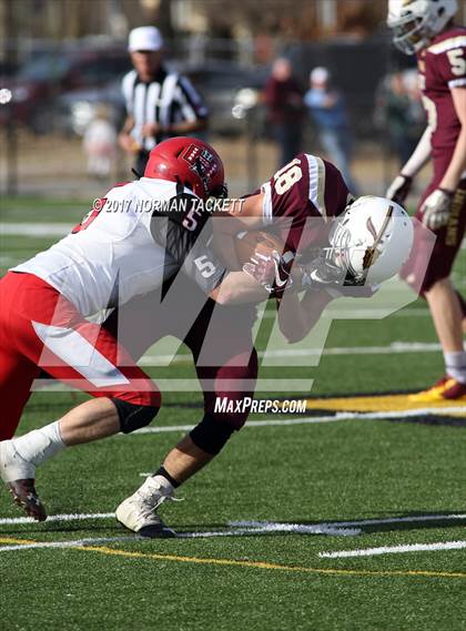 Thumbnail 2 in Hoxie vs St. Paul (KSHSAA 8M D1 Final) photogallery.