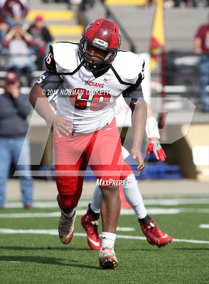 Thumbnail 2 in Hoxie vs St. Paul (KSHSAA 8M D1 Final) photogallery.