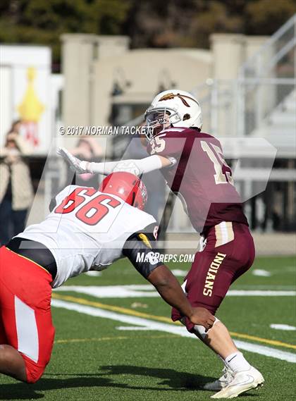 Thumbnail 3 in Hoxie vs St. Paul (KSHSAA 8M D1 Final) photogallery.