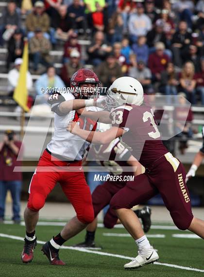 Thumbnail 1 in Hoxie vs St. Paul (KSHSAA 8M D1 Final) photogallery.