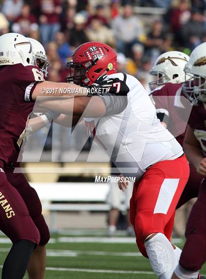Thumbnail 2 in Hoxie vs St. Paul (KSHSAA 8M D1 Final) photogallery.