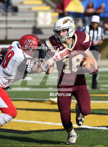 Thumbnail 2 in Hoxie vs St. Paul (KSHSAA 8M D1 Final) photogallery.