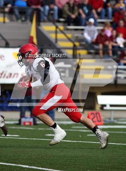 Thumbnail 2 in Hoxie vs St. Paul (KSHSAA 8M D1 Final) photogallery.