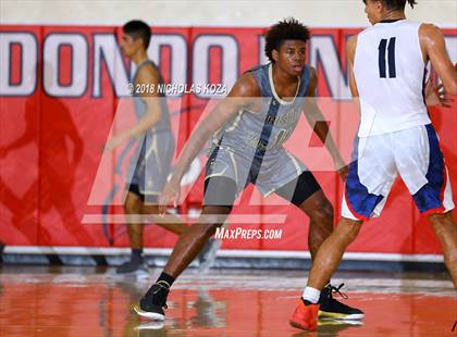 Thumbnail 1 in Bishop Montgomery vs. Redondo Union (Ryse Williams Pac Shores Tournament) photogallery.