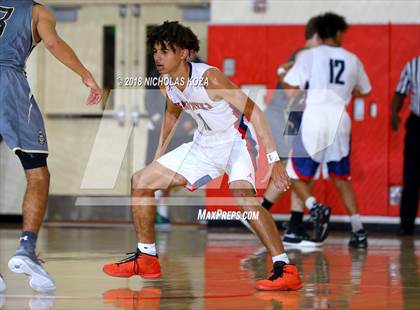 Thumbnail 1 in Bishop Montgomery vs. Redondo Union (Ryse Williams Pac Shores Tournament) photogallery.