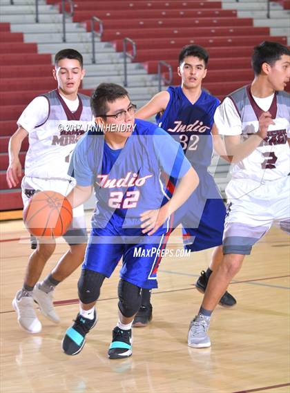 Thumbnail 3 in Rancho Mirage vs Indio (Rancho Mirage Holiday Invitational) photogallery.