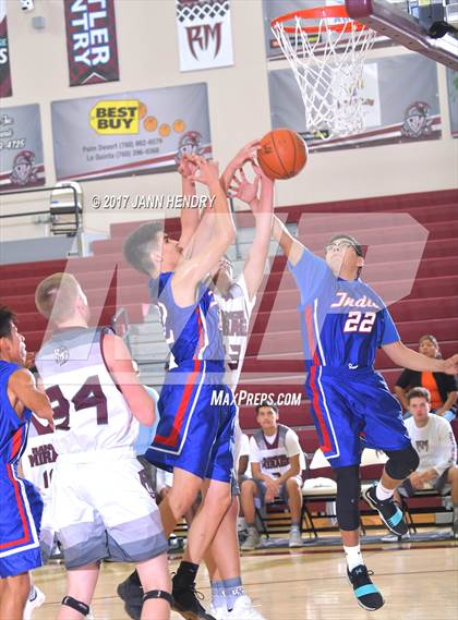 Thumbnail 2 in Rancho Mirage vs Indio (Rancho Mirage Holiday Invitational) photogallery.