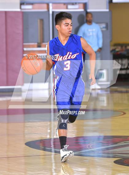 Thumbnail 3 in Rancho Mirage vs Indio (Rancho Mirage Holiday Invitational) photogallery.