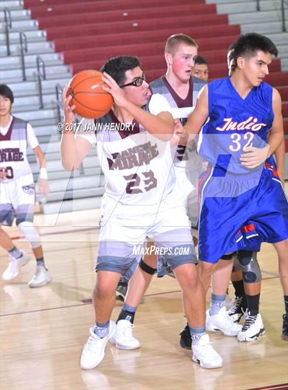 Thumbnail 3 in Rancho Mirage vs Indio (Rancho Mirage Holiday Invitational) photogallery.