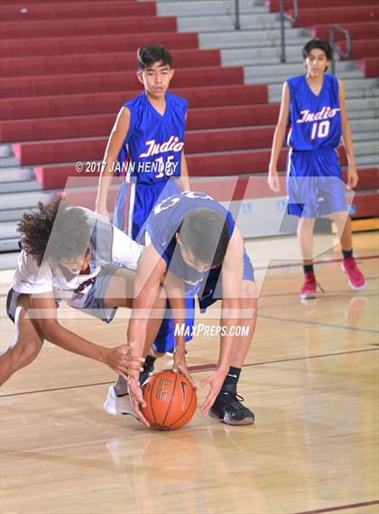 Thumbnail 1 in Rancho Mirage vs Indio (Rancho Mirage Holiday Invitational) photogallery.
