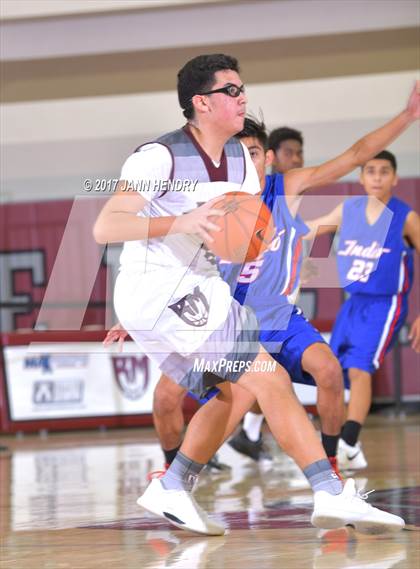 Thumbnail 2 in Rancho Mirage vs Indio (Rancho Mirage Holiday Invitational) photogallery.