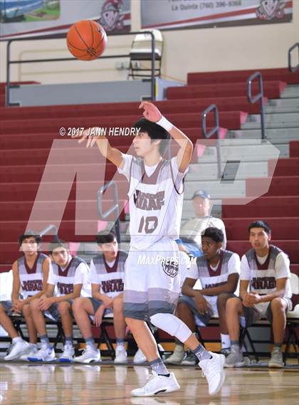 Thumbnail 1 in Rancho Mirage vs Indio (Rancho Mirage Holiday Invitational) photogallery.