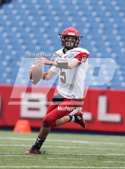 Thumbnail 2 in Clymer Central/Sherman/Panama vs. Maple Grove (Section 6 Class D Final) photogallery.