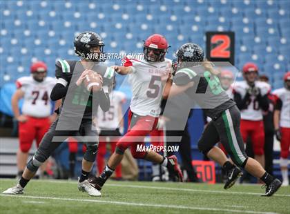 Thumbnail 1 in Clymer Central/Sherman/Panama vs. Maple Grove (Section 6 Class D Final) photogallery.