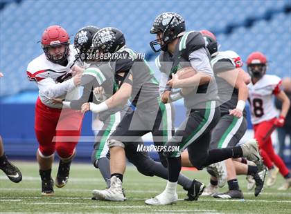 Thumbnail 1 in Clymer Central/Sherman/Panama vs. Maple Grove (Section 6 Class D Final) photogallery.