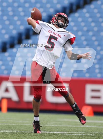 Thumbnail 3 in Clymer Central/Sherman/Panama vs. Maple Grove (Section 6 Class D Final) photogallery.