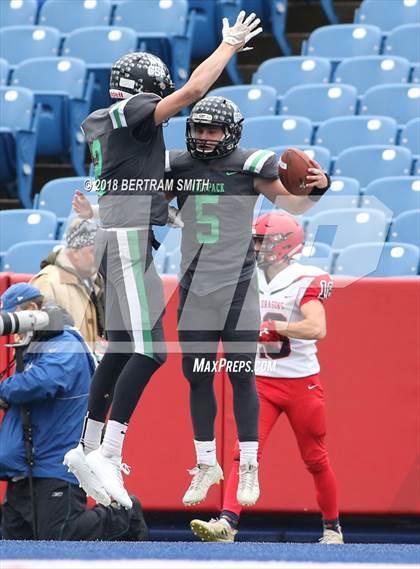 Thumbnail 2 in Clymer Central/Sherman/Panama vs. Maple Grove (Section 6 Class D Final) photogallery.