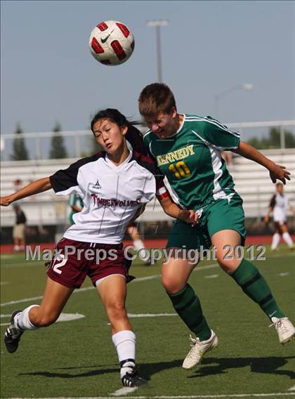 Thumbnail 3 in Kennedy @ Woodcreek (CIF SJS D2 Playoffs) photogallery.