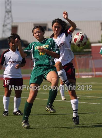 Thumbnail 2 in Kennedy @ Woodcreek (CIF SJS D2 Playoffs) photogallery.