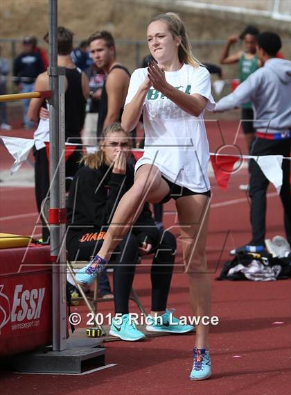 Thumbnail 1 in Orange County Track & Field Championships (Girls High Jump)  photogallery.