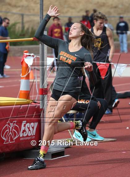 Thumbnail 2 in Orange County Track & Field Championships (Girls High Jump)  photogallery.