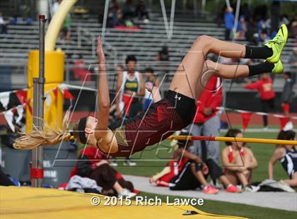 Thumbnail 1 in Orange County Track & Field Championships (Girls High Jump)  photogallery.