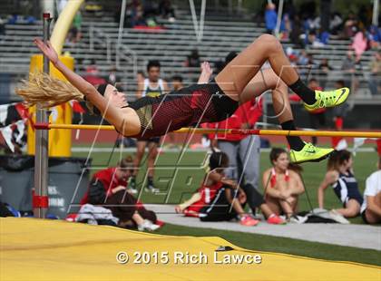 Thumbnail 2 in Orange County Track & Field Championships (Girls High Jump)  photogallery.