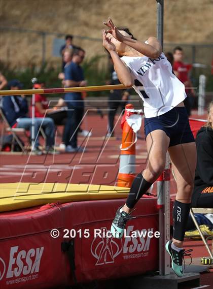 Thumbnail 1 in Orange County Track & Field Championships (Girls High Jump)  photogallery.