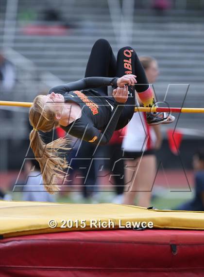Thumbnail 1 in Orange County Track & Field Championships (Girls High Jump)  photogallery.