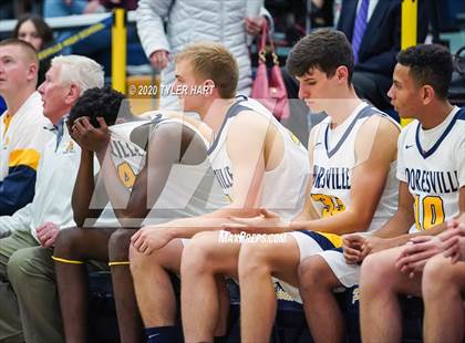Thumbnail 2 in Mooresville vs. Plainfield (IHSAA 4A Sectional Semifinal) photogallery.