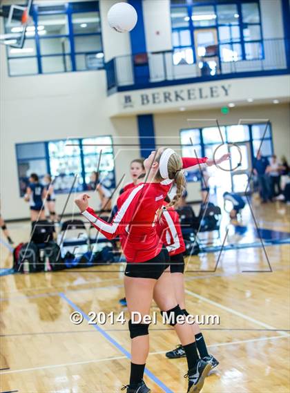 Thumbnail 2 in Clearwater Central Catholic vs. Northside Christian (Berkeley JV Tournament) photogallery.