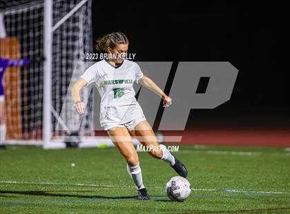 Thumbnail 3 in Marshfield @ Newton North (MIAA Division 1 Round of 32) photogallery.