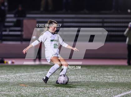 Thumbnail 3 in Marshfield @ Newton North (MIAA Division 1 Round of 32) photogallery.
